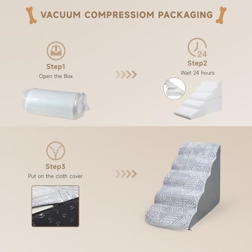 5 Tiers Soft Dog Steps for Small Pets X421896