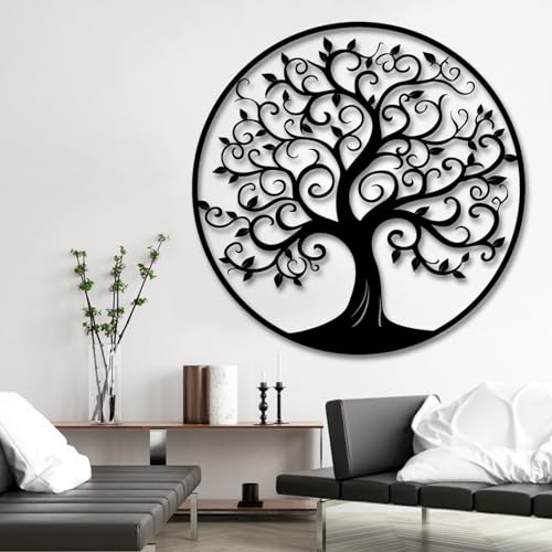 Metal Tree Wall Art 47×47 cm A595