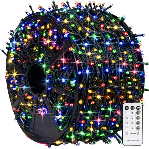 1000 LED 328FT Purple Orange String Lights P192