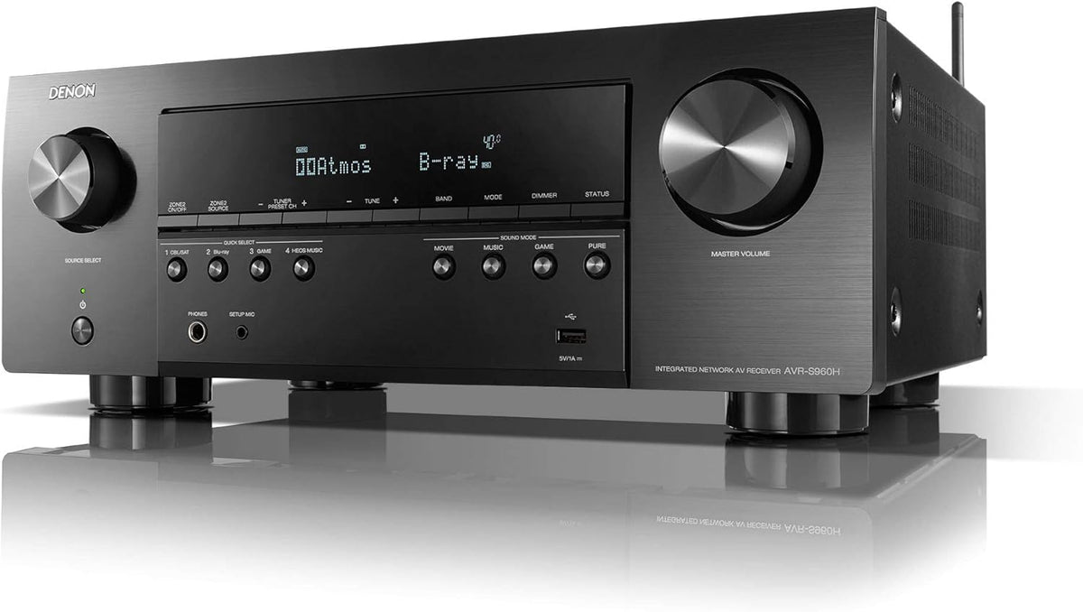 Black 7.2 Channel AV Receiver I339209