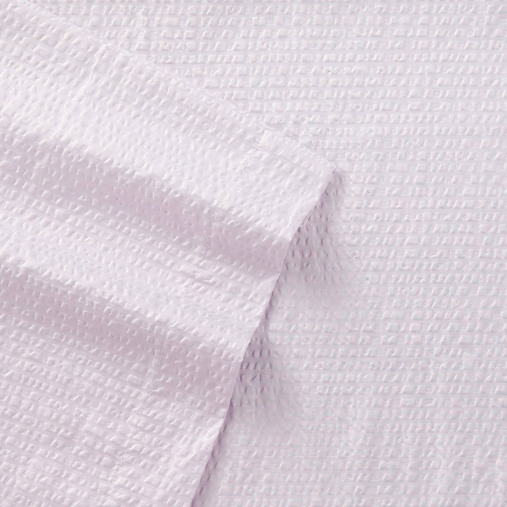 Purple Cal. King Seersucker Sheet Set Q91575