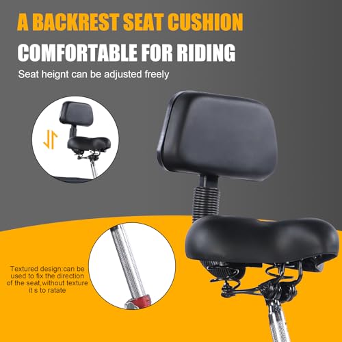 24 inch 7 Speed 3 Wheel Adult Tricycle with Basket O399623