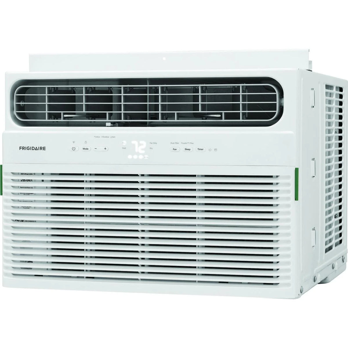 12,000 BTU Smart Window Air Conditioner in White H58836