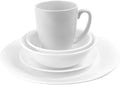 Winter Frost White 20 Piece Dinnerware Set Service for 4 D58483