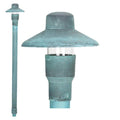 1-Light Verde Green Die Cast Brass Path Light B361694