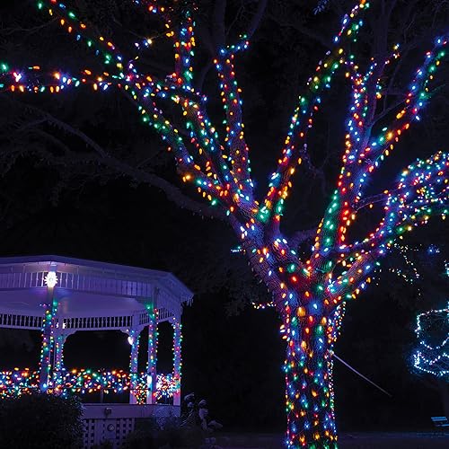 1000 LED 328FT Purple Orange String Lights P192