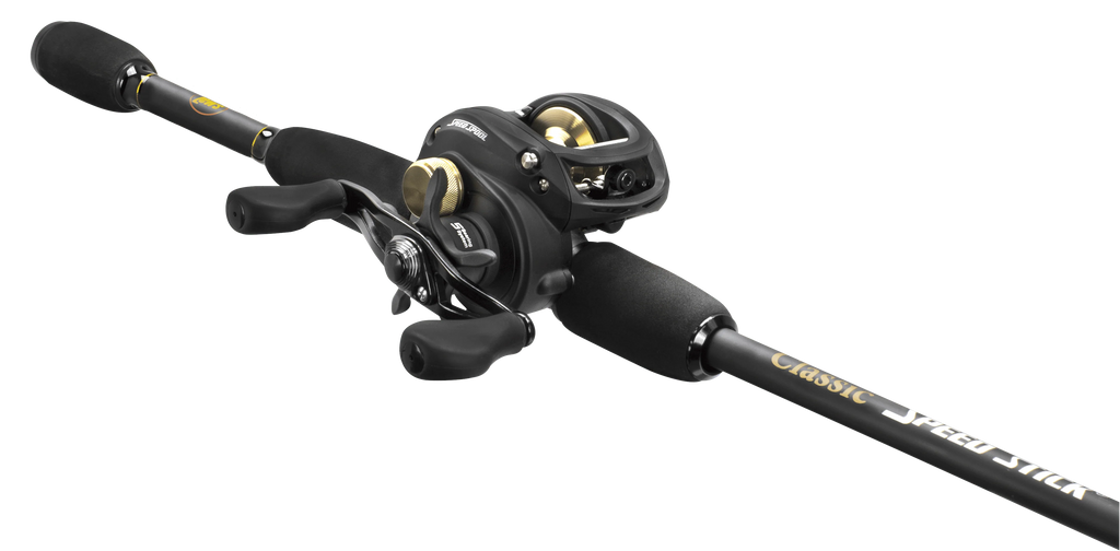 Black Baitcast Reel and Fishing Rod Combo Q411004