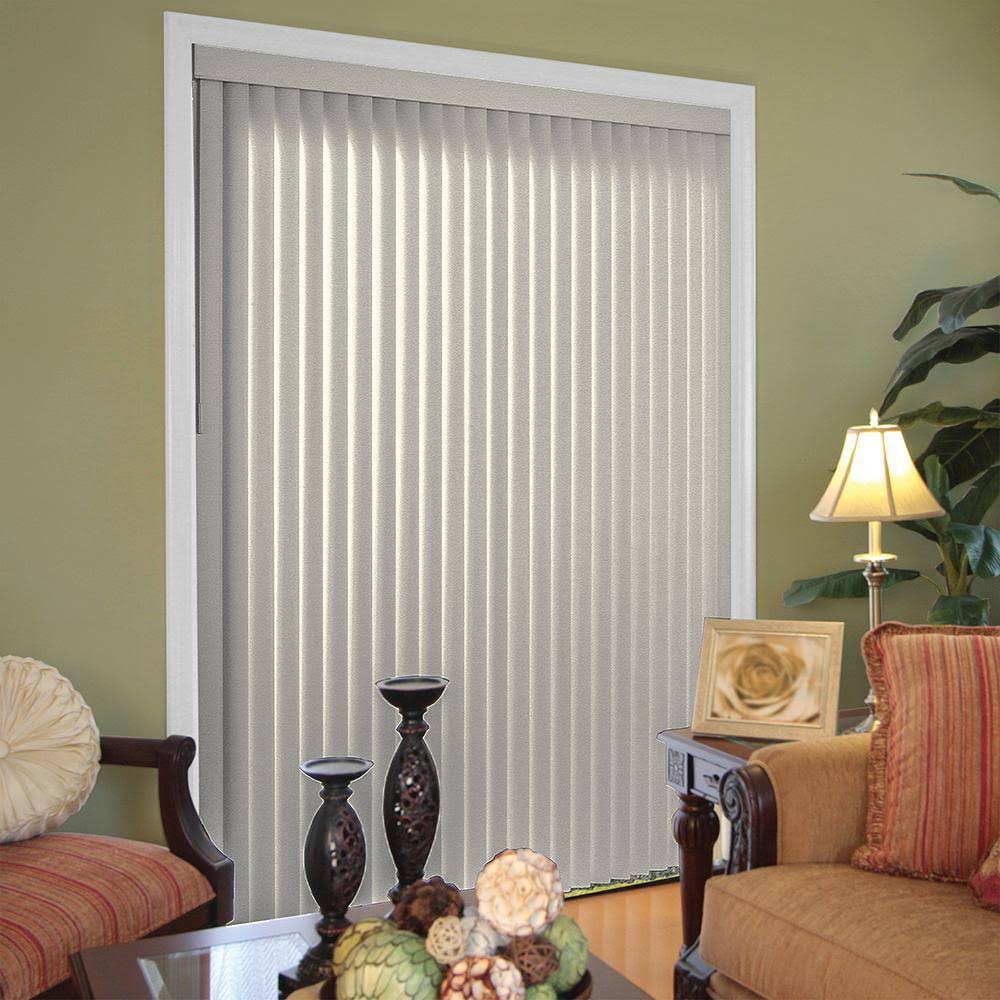 Pearl Gray 3.5 in. Vertical Blind 78 in. W x 84 in. L L815