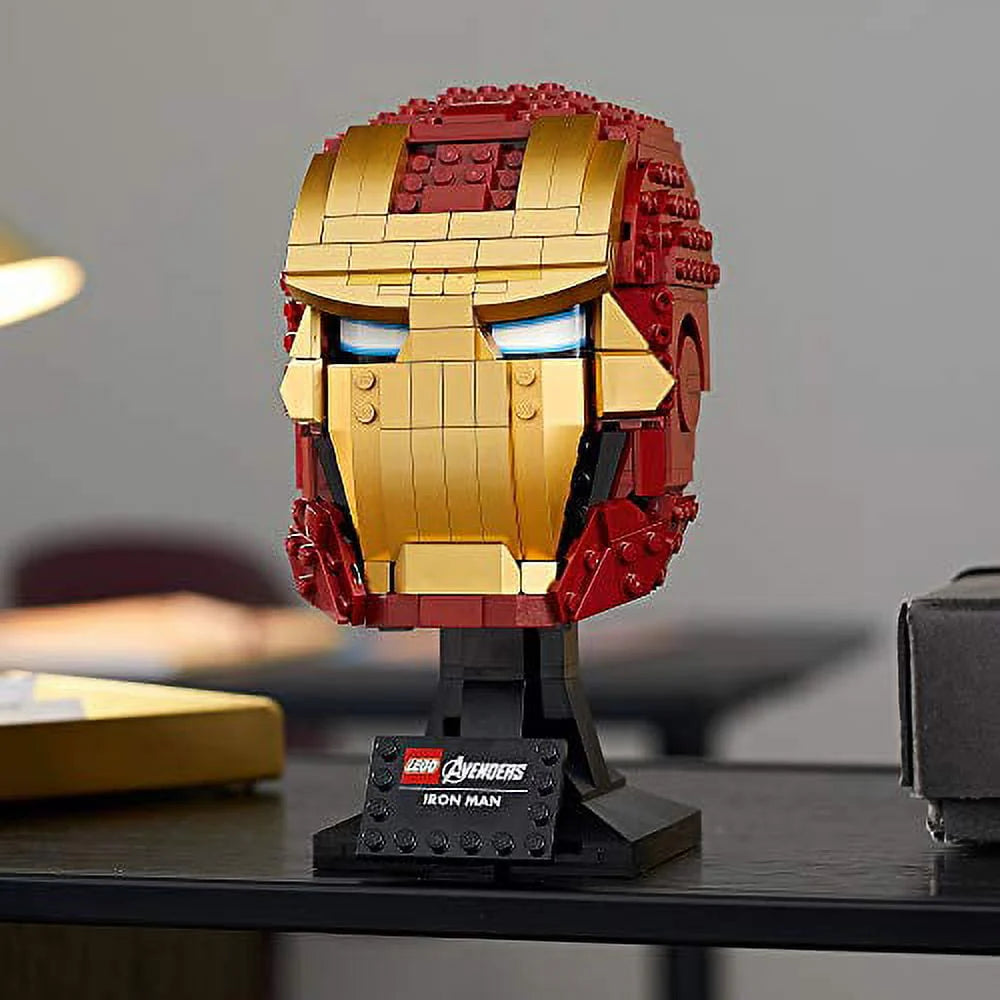 480 Pieces Iron Man Helmet Building Set Q665