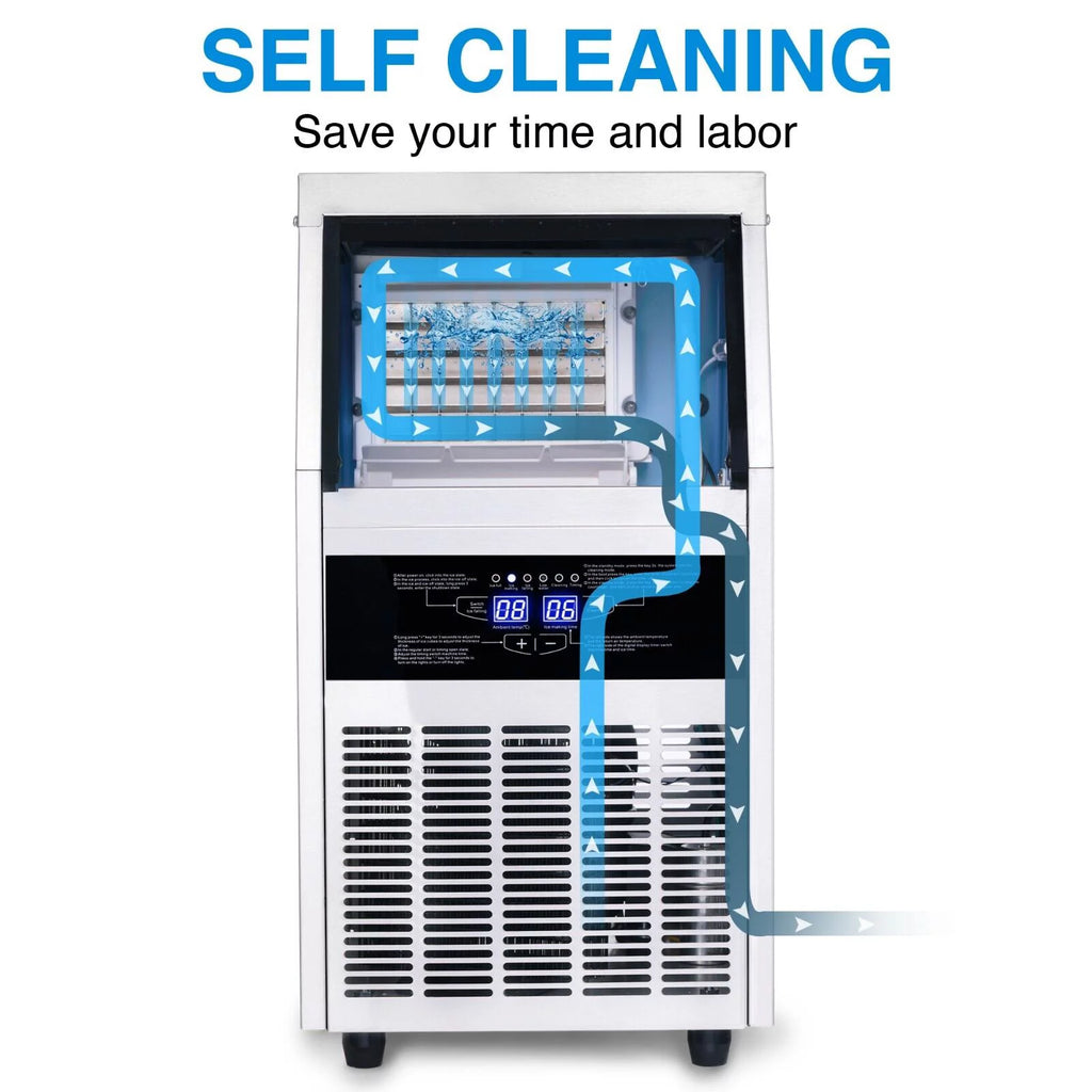 150lb Stainless Steel Commercial Ice Maker N43536