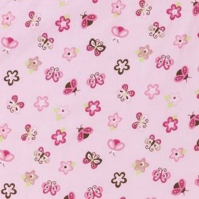 Raspberry Garden Fitted Crib Sheet Y6625