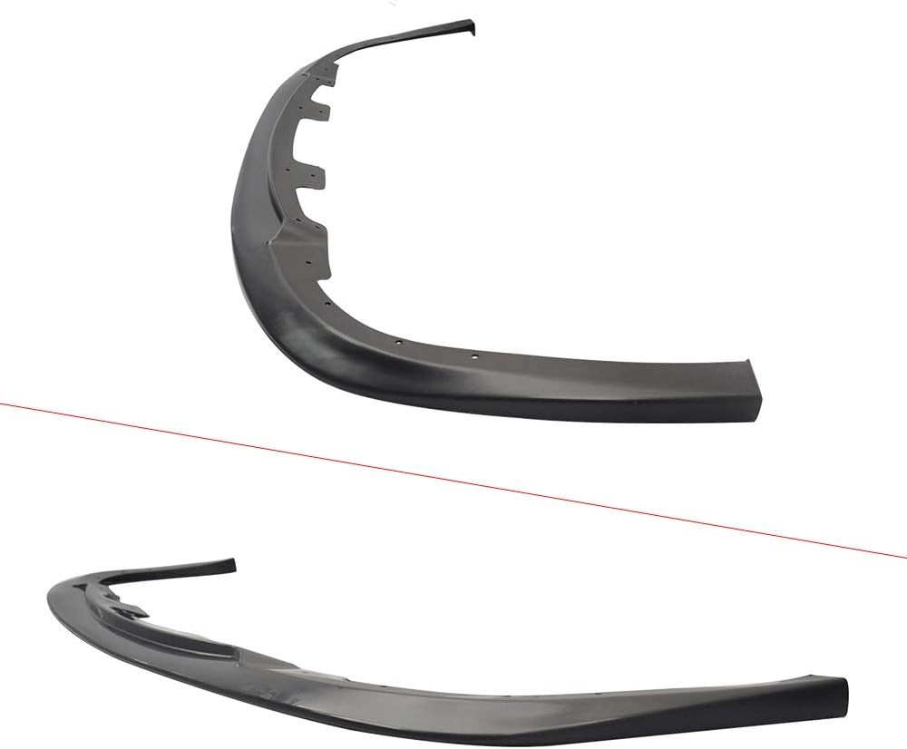 Front Bumper Lip PP Front Lip Spoiler Splitter Pack of 2 M18421