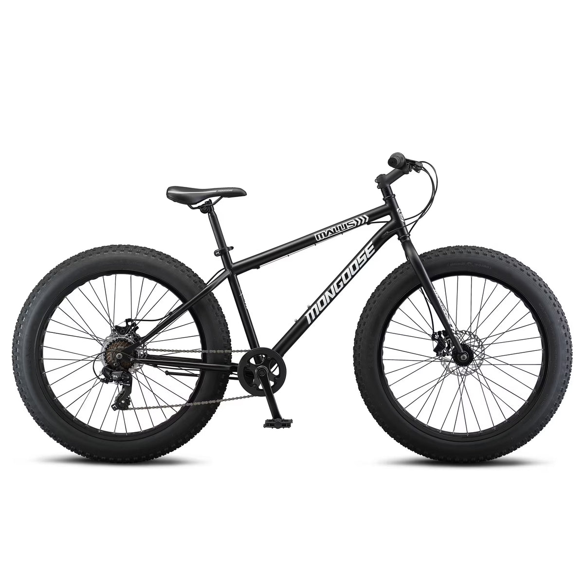 Black Fat Tire Mountain Bike N2083