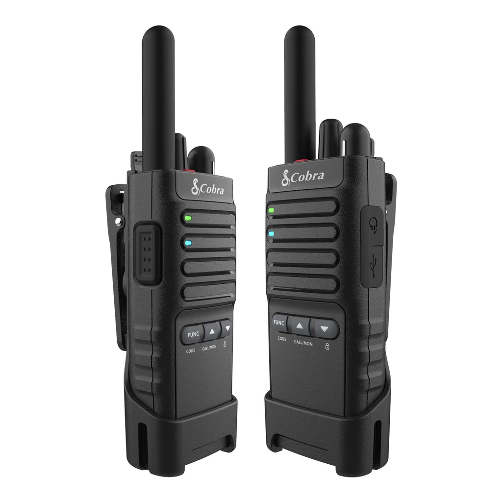 2W FRS Two Way Radios Pair IPX4 Waterproof Walkie Talkies 22 Channels O810292