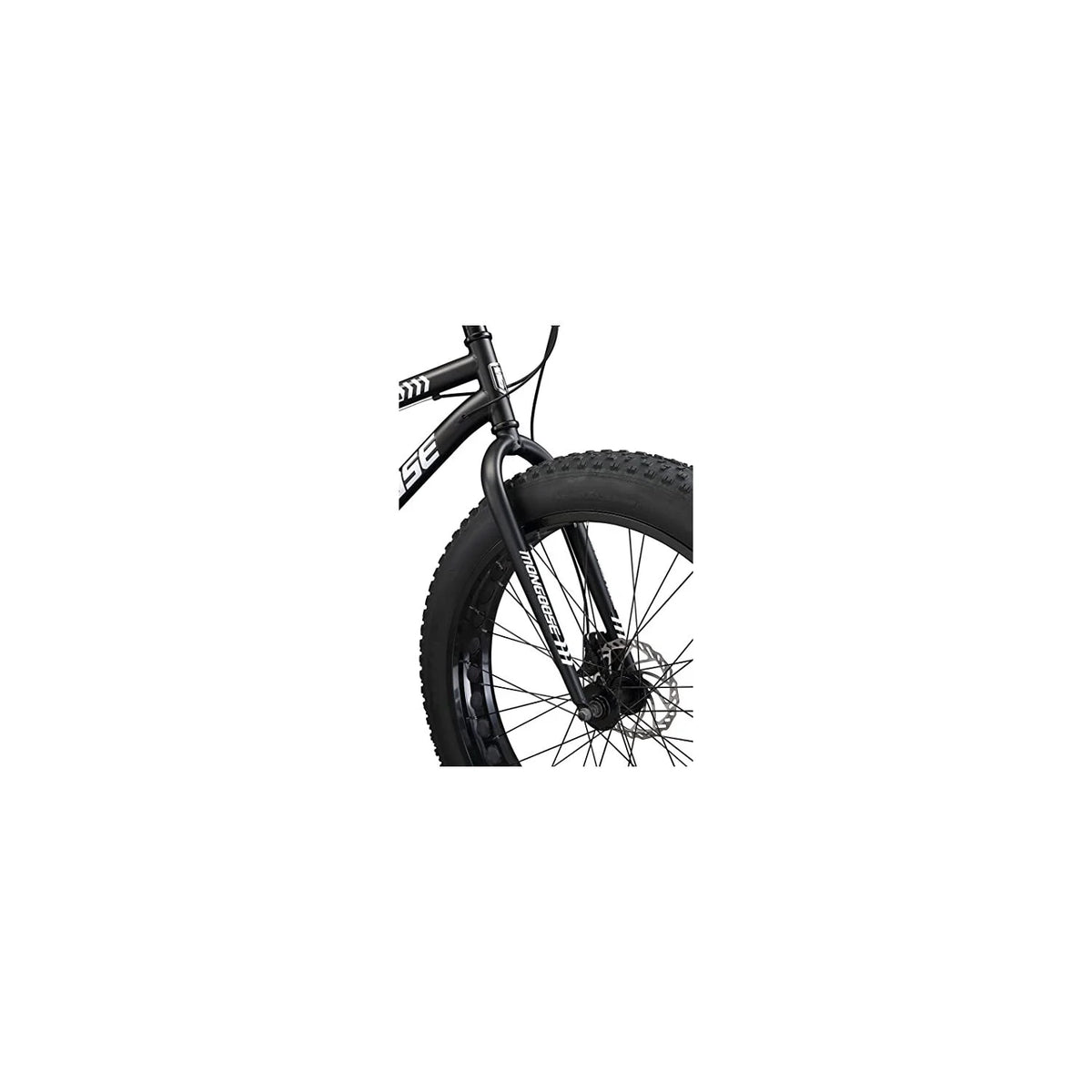 Black Fat Tire Mountain Bike N2083