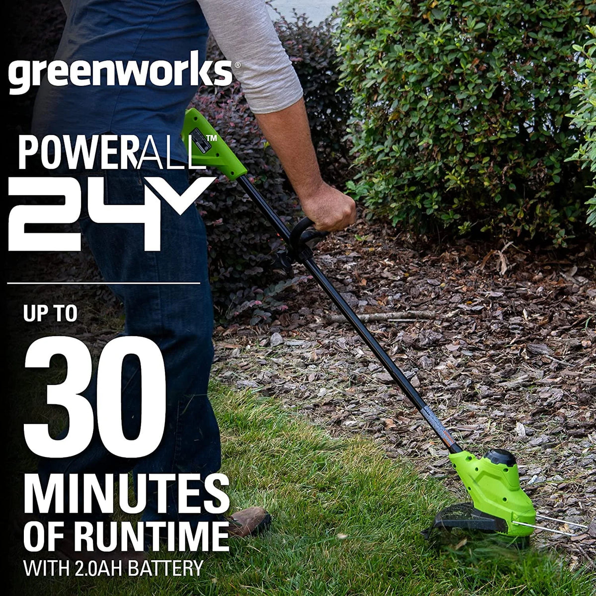 24V 10-inch Cordless String Trimmer V834