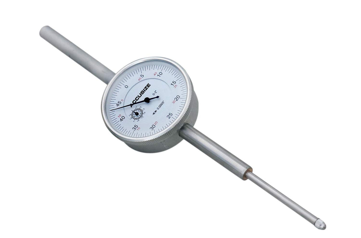 0-2'' by 0.001'' Dial Indicator with 3'' Big Face J500