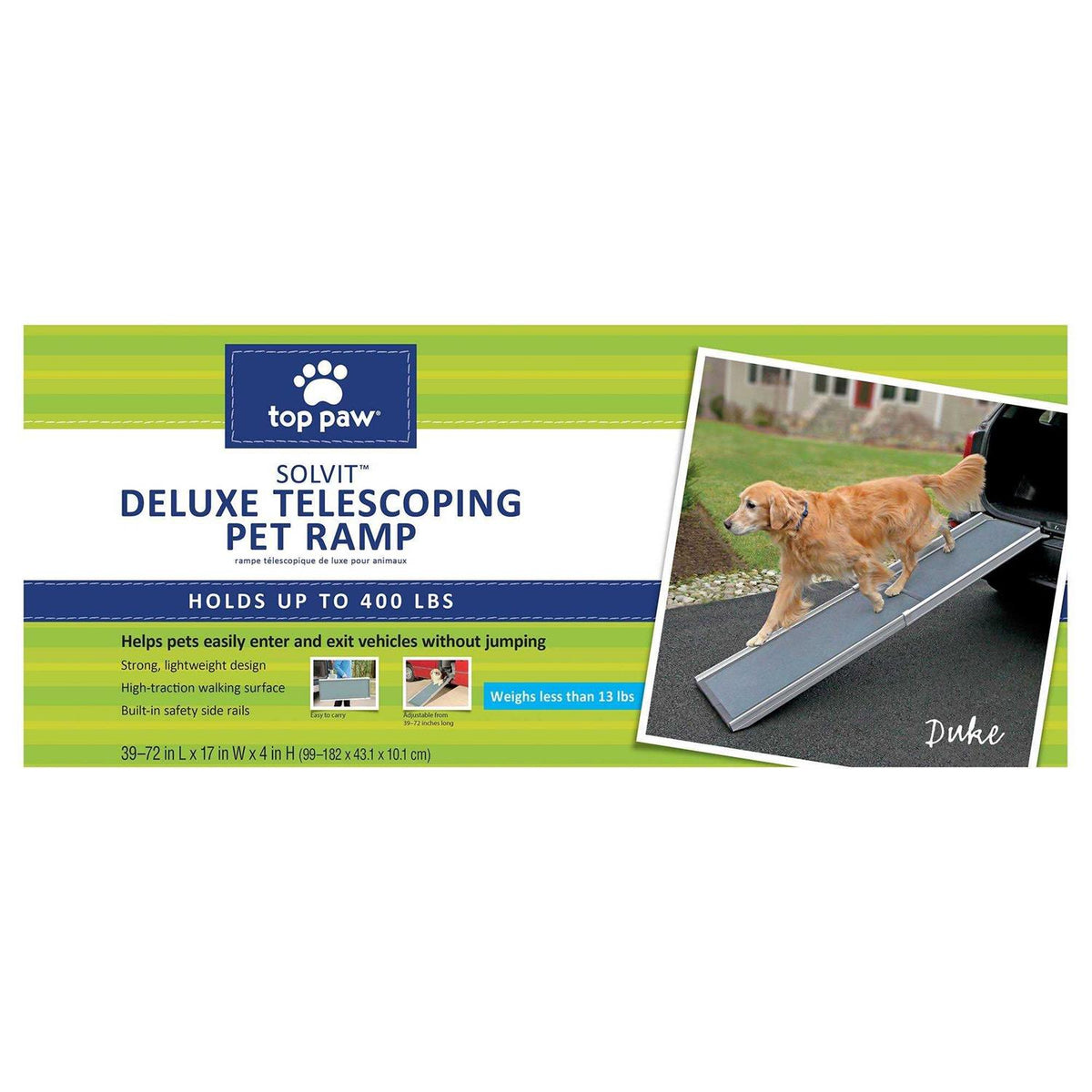 Grey Telescoping Pet Ramp C800559