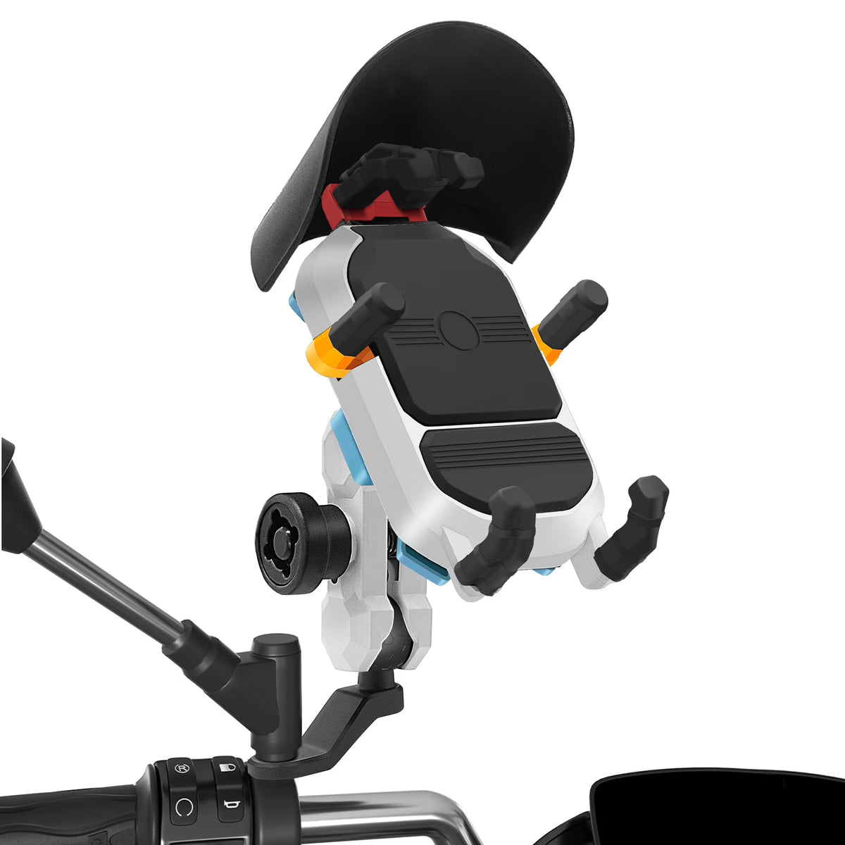 Waterproof Motorcycle Phone Mount Holder with 360° Rotation R451