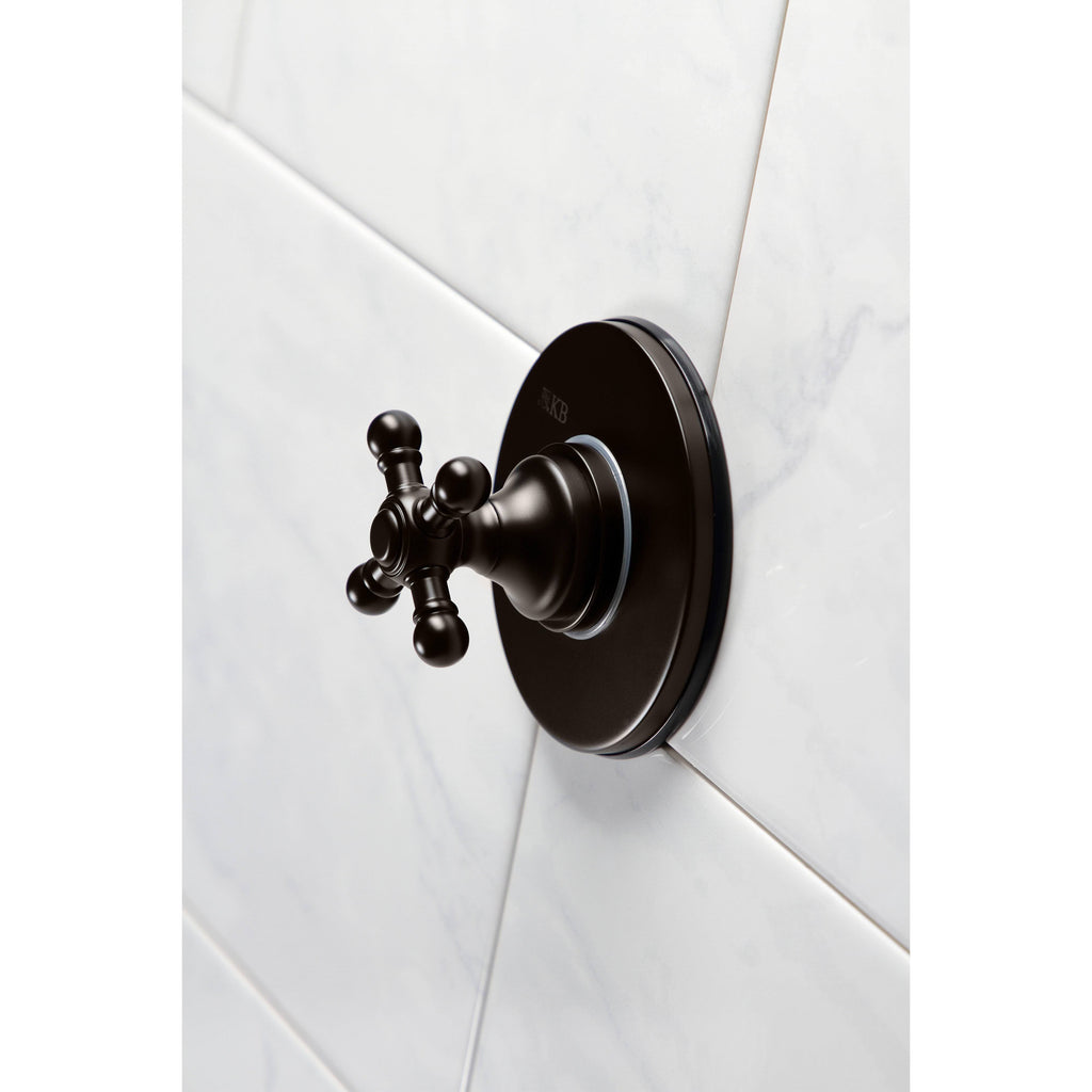 Oil Rubbed Bronze Single-Handle Three-Way Diverter Valve with Trim Kit Y2644