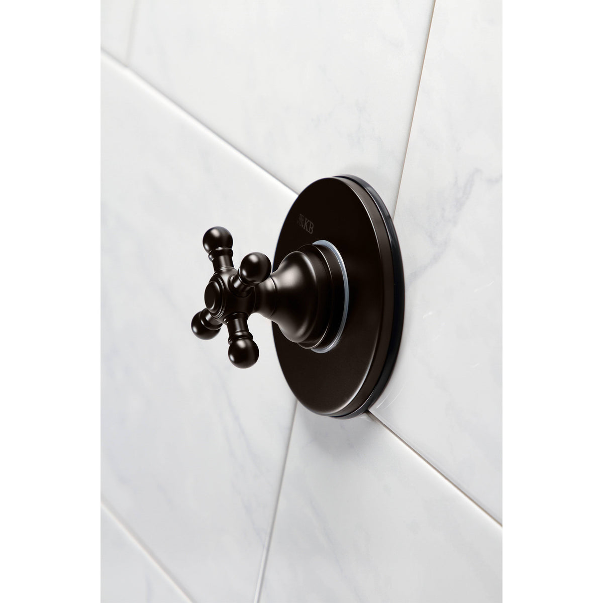Oil Rubbed Bronze Single-Handle Three-Way Diverter Valve with Trim Kit Y2644