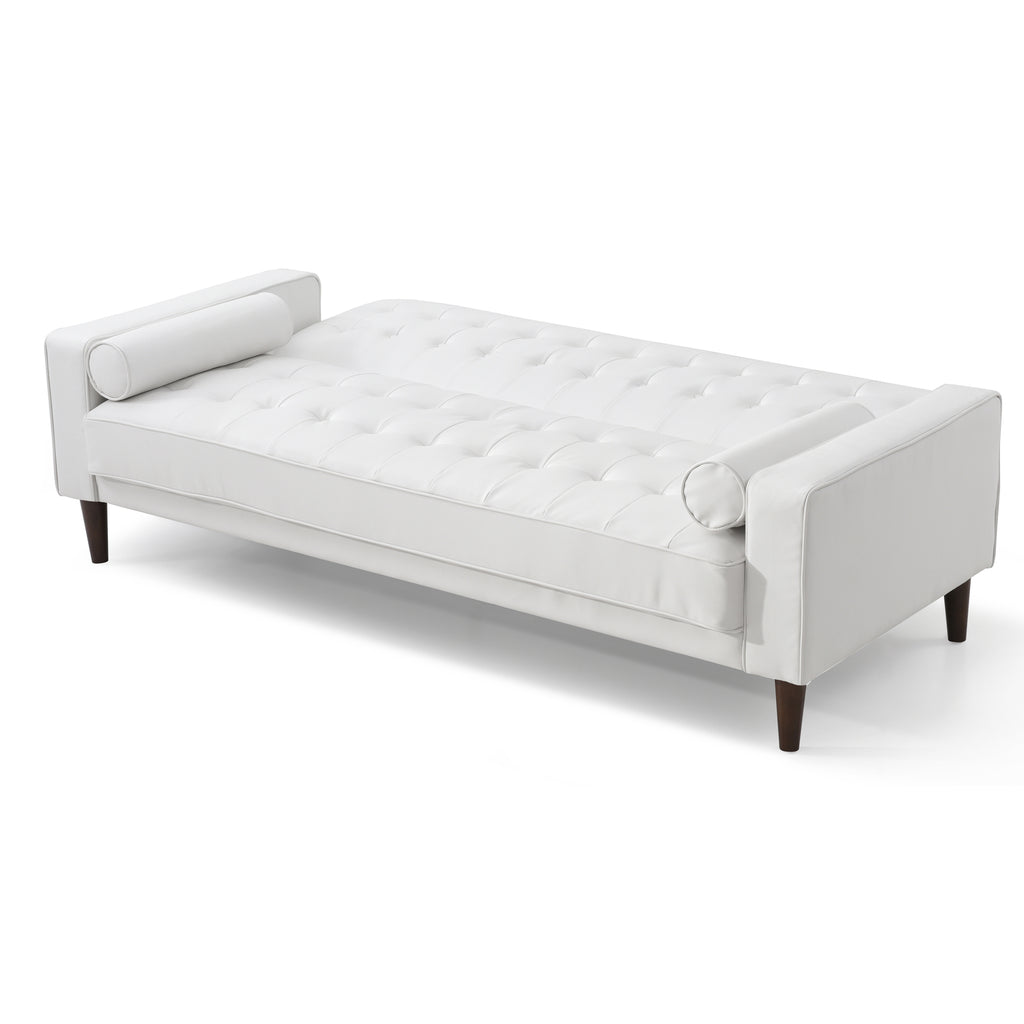 White Sofa Bed D2386