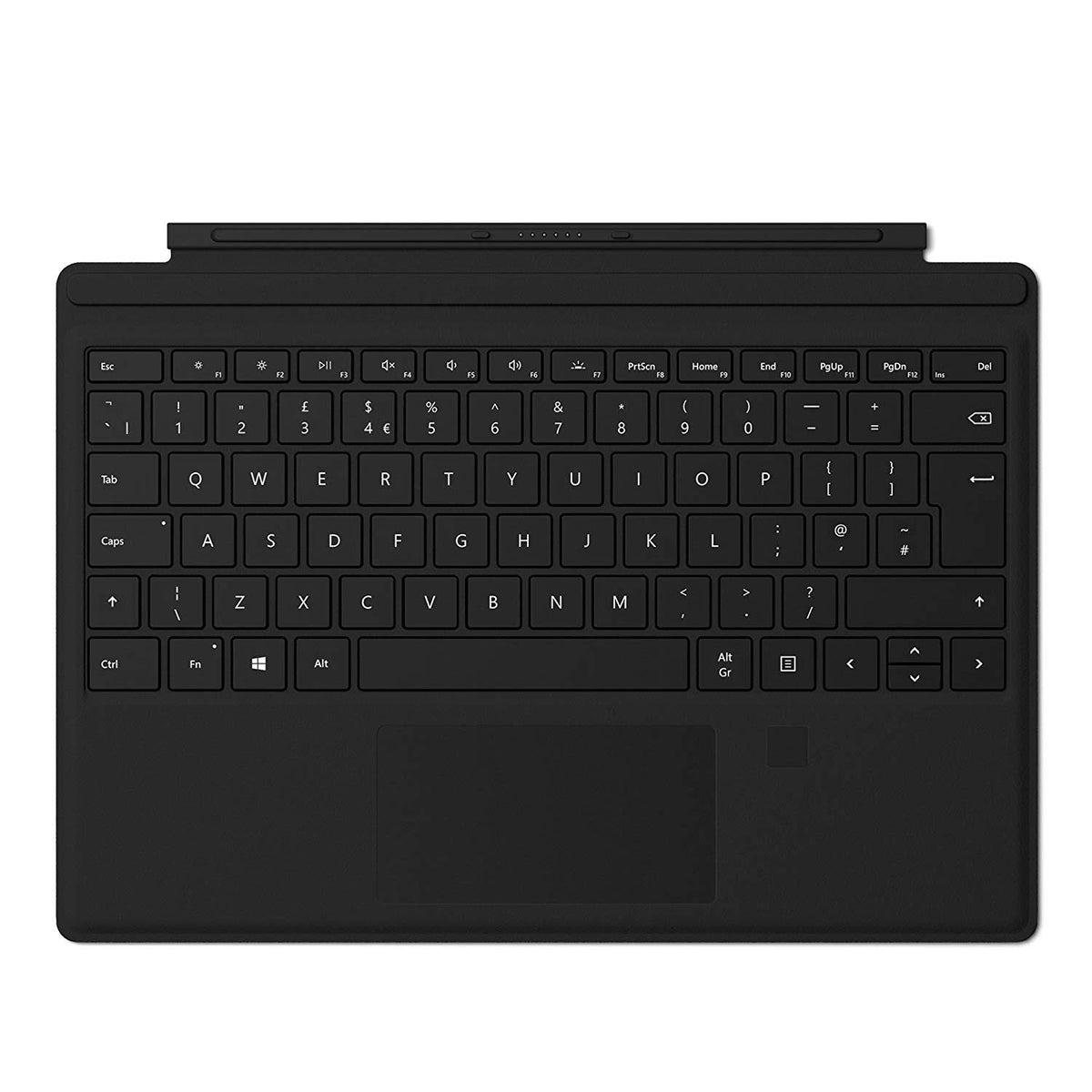 Surface Pro Type Cover with Fingerprint ID Reader - Black A83372