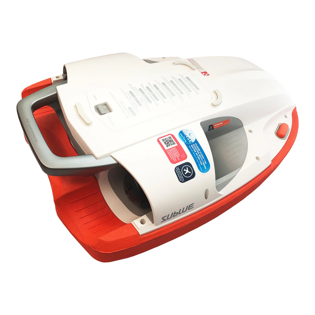 Sunrise Orange Electronic Kickboard J7858