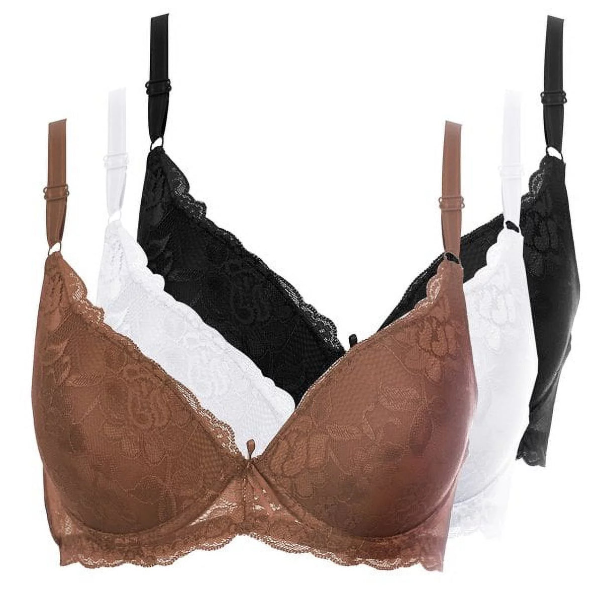 38C Underwire Push Up Lace Padded Bra K3640