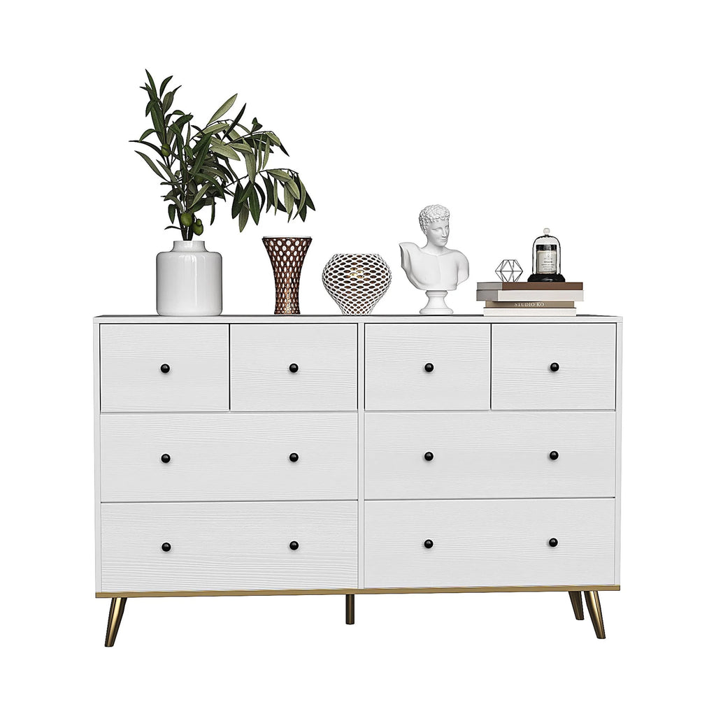 Black 8 Drawer Dresser C53562