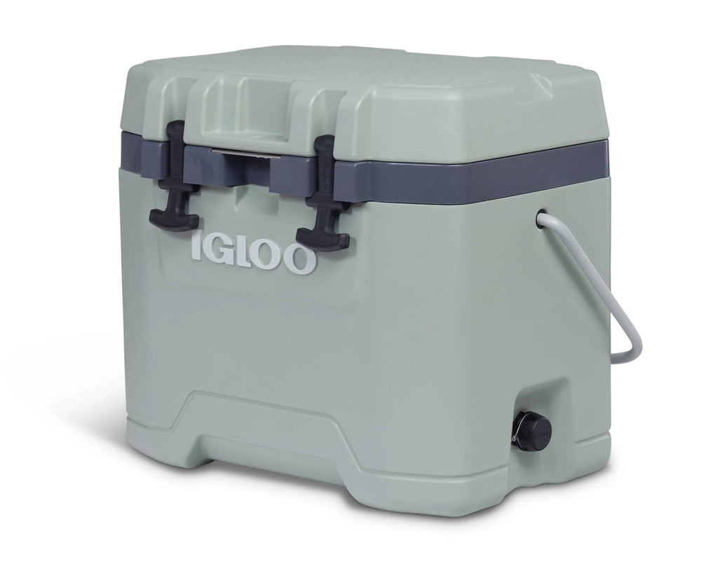 Green 25 QT Ice Chest Cooler V76601