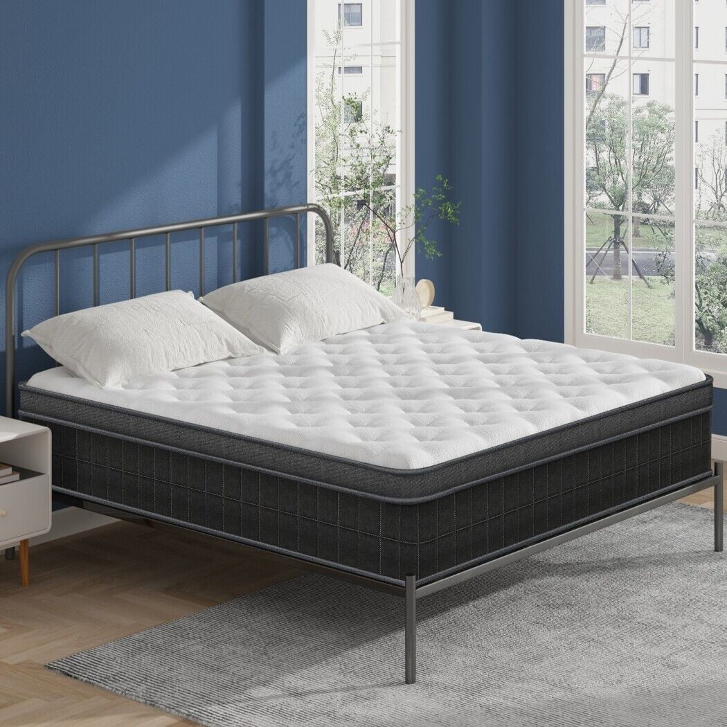 10 inch Full Medium Firm Hybrid Mattress U762616