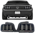 Smoked LED Tail Lights with Sequential Signal Pair N65018