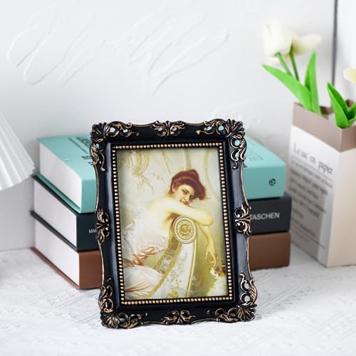 Vintage Picture Frames with Glass Front, 5X7 inch R3069