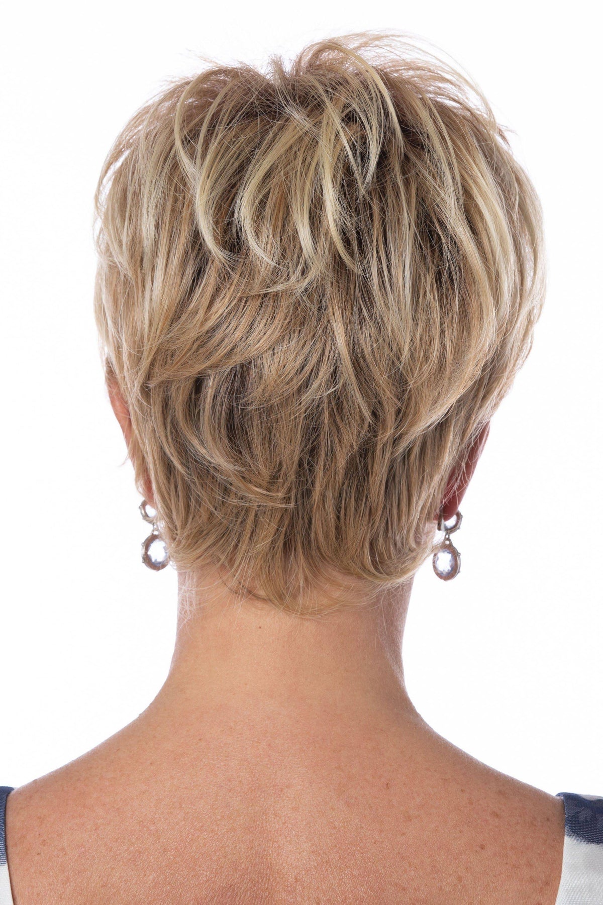Medium Brown Synthetic Wig N506