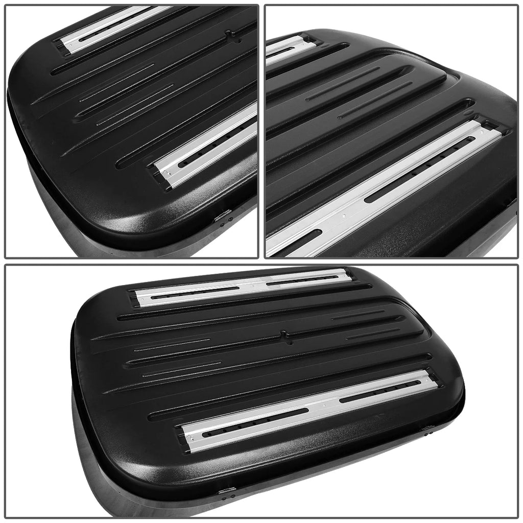 120cm Adjustable Aluminum Roof Top Cross Bar with Storage Cargo Baggage Carrier K276523