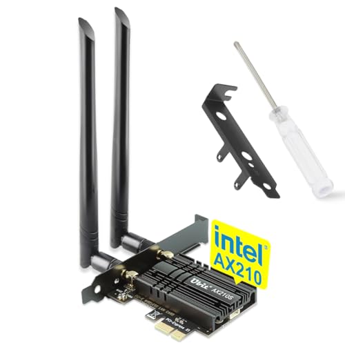 WiFi Card 6E 5400Mbps PCIe Network Card BT 5.2 R214