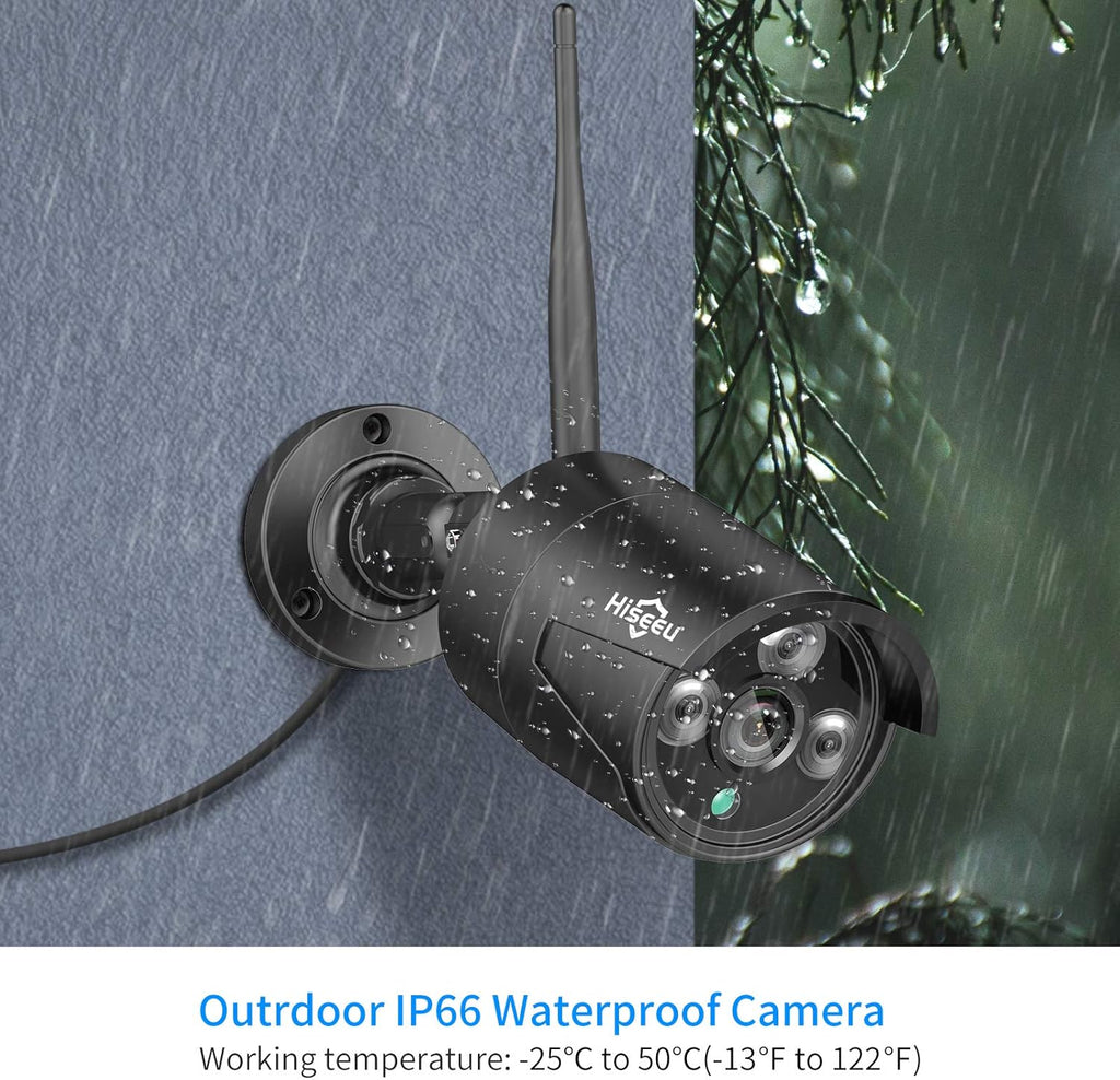 Black 3MP Security Camera with 3.6mm Lens W9805