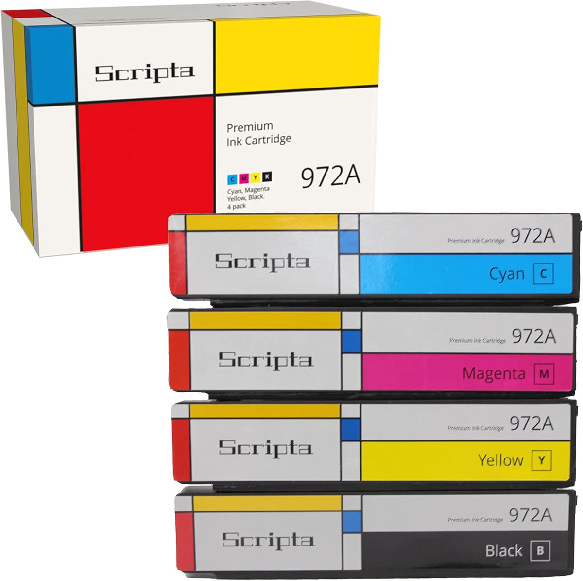 4-Pack Toner Cartridge E5434