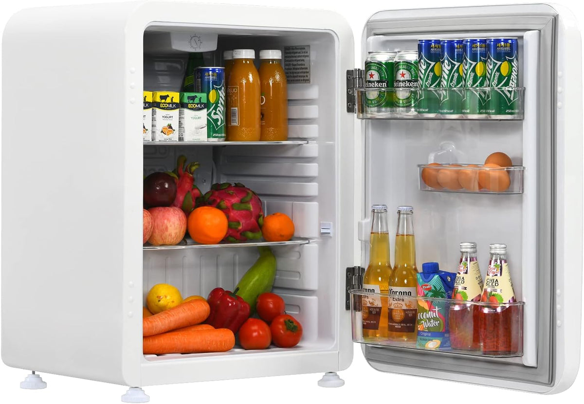 Compact Refrigerator, 2.4 cu ft Mini Fridge, White O15491