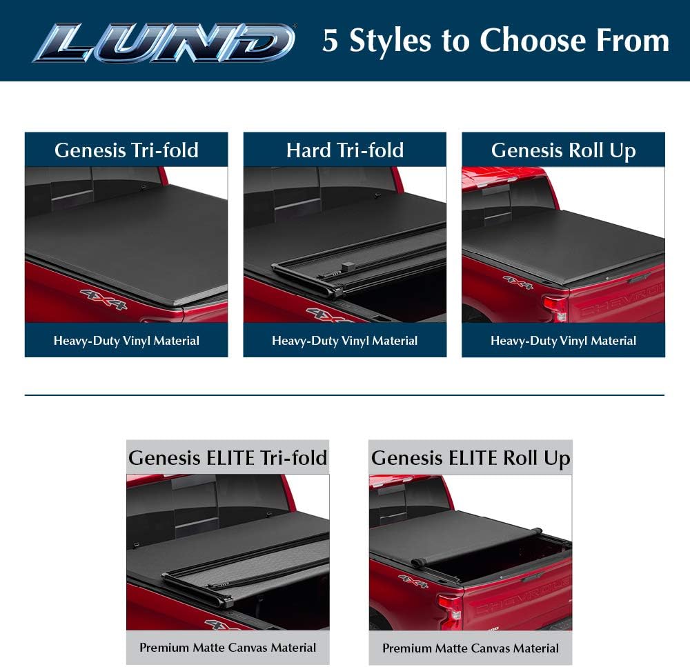 Hard Tri-Fold Truck Bed Tonneau Cover G604