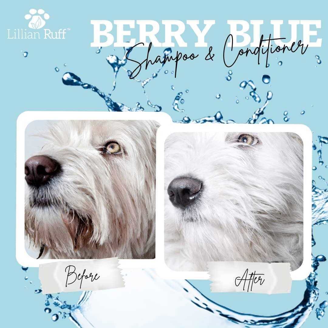Berry Blue Brightening Face and Body Wash for Dogs and Cats F8795