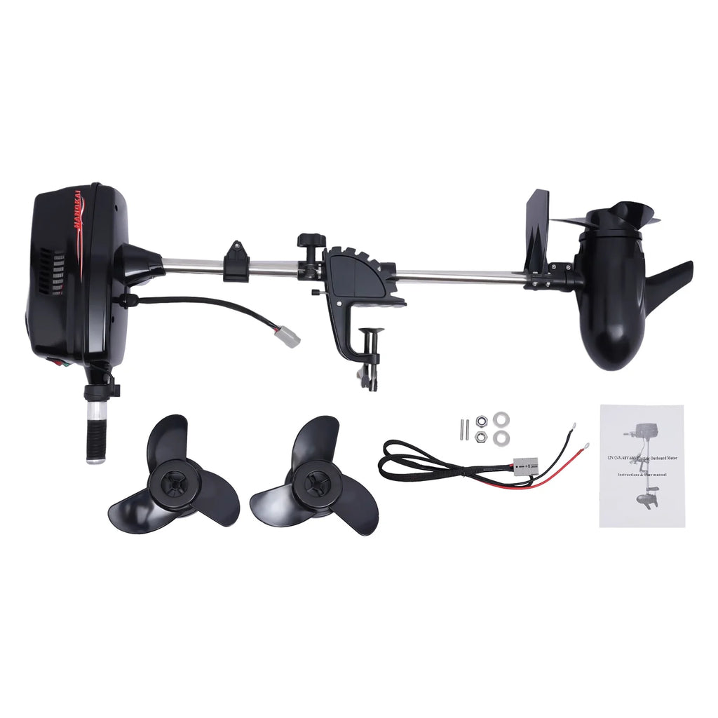 8HP 48V 2200W Electric Trolling Motor for Inflatable Boat T8139