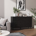 Black 8 Drawer Dresser C53562