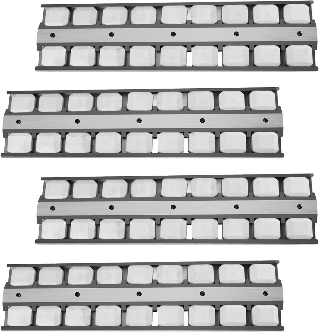 4-Pack BBQ Grill Briquette Tray Heat Plates Burner Covers B1128