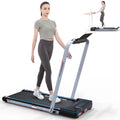 2 in 1 Folding Treadmill with Bluetooth Speakers V972