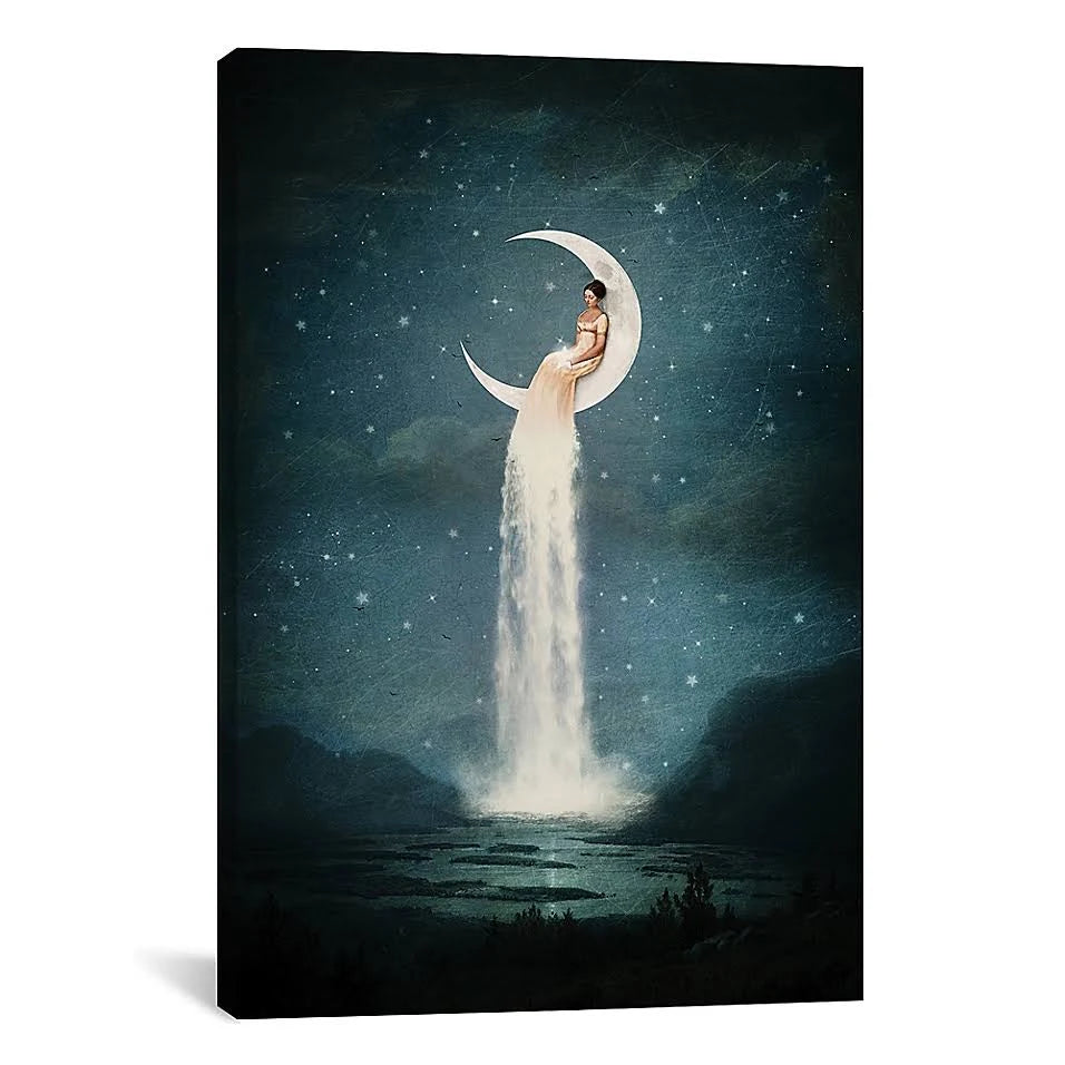 Moonriver Lady Art Print I3178