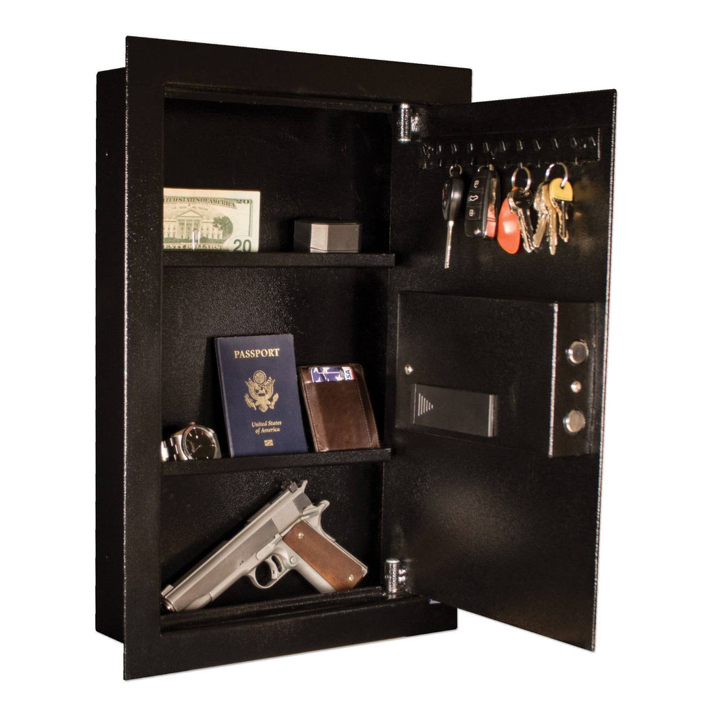 Steel Wall Safe with Electronic Lock K313816