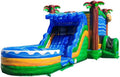 Commercial Grade Bounce House Water Slide with Blower J394