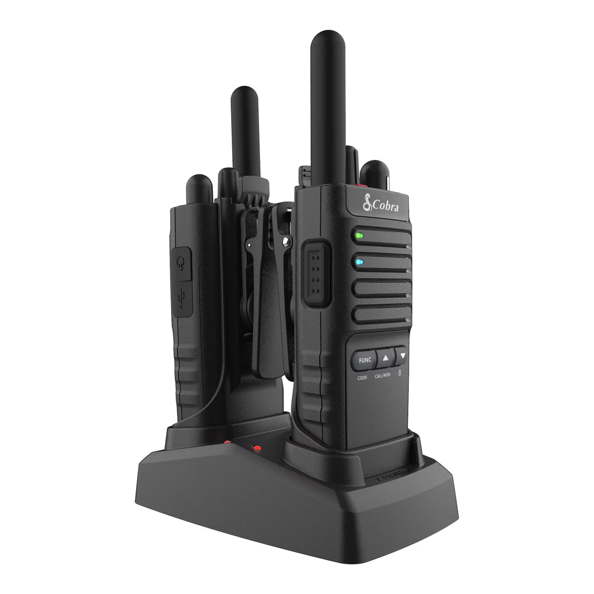 2W FRS Two Way Radios Pair IPX4 Waterproof Walkie Talkies 22 Channels O810292